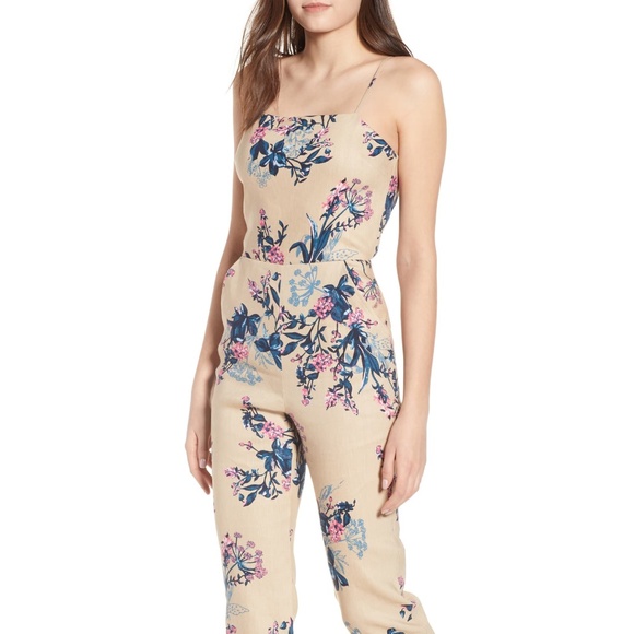 sold - LEITH Cutout Jumpsuit - Picture 1 of 5